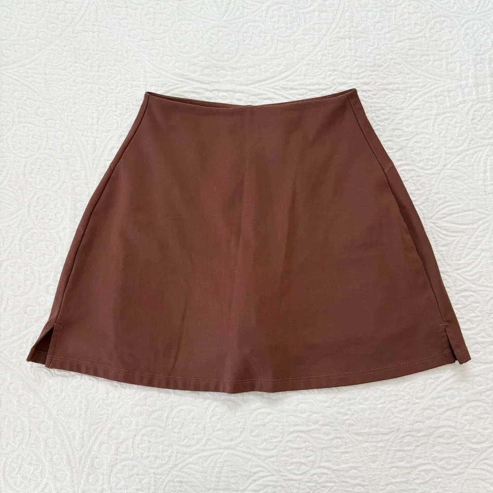 Girlfriend Collective Sport Skort, Earth XS - Picture 1 of 5